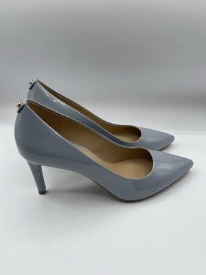 Michael Kors Pumps Women Blue Patten Leather Preppy Boho Wedding Work Sz 10 New - Image 1 of 4