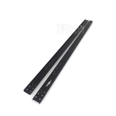 US Stock Metal Chassis Rail Set for 1/14 Tamiya Trailer Tractor Truck RC Vehicle - Image 1 of 4