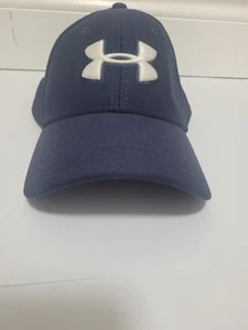 Under Armour Blitzing Hat Size: M/L   NAVY UA Classic Fit - Picture 1 of 6
