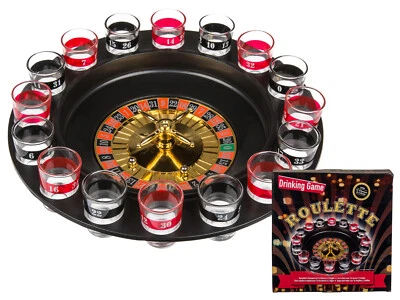 Trinkspiel Roulette Gesellschaftsspiel Partyspiel Casino - Bild 1 von 3