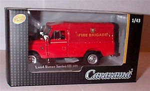 Land Rover Serie 111 109 Bomberos Rojo Escala 1-43 Nuevo en Caja - Imagen 1 de 2
