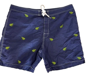 Polo Ralph Lauren pantaloncino da bagno uomo blu ricamato tartaruga 38x9 - Foto 1 di 7