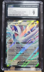 Cgc 9 Lugia ex 017/034 Holo CLV Classic Pokemon Trading Card 2023 - Picture 1 of 2