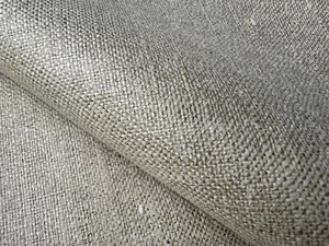 Altes Leinen Roll/ Mangeltuch ungebleicht, schwer 300 cm x 92 cm - Bild 1 von 3