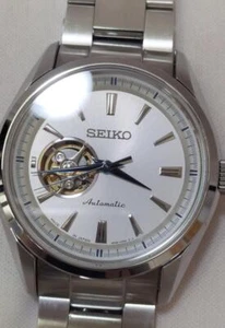 SEIKO PRESAGE 4R38-00S0 White Dial Automatic Men's Watch Preowned From JPN - Picture 1 of 13