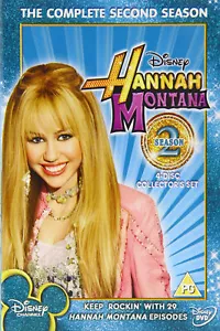 HANNAH MONTANA STAFFEL 2 KOMPLETT 2. ZWEITE STAFFEL BRANDNEU VERSIEGELT REGION2 DVD - Bild 1 von 12
