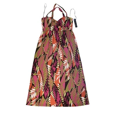 Madison Leigh ~ Women’s Tropical Retro-Style Sleeveless Maxi Dress ~ Sz 16 ~ NWT - Image 1 of 4