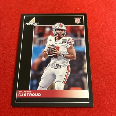 2023 CJ Stroud Panini Chronicles Selecciones de draft Pinnacle #2 (RC) (leer, descuento) Foto 1 de 4