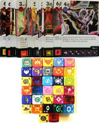 WAR OF LIGHT Dice Masters 112 Card Uncommon Common x 2 SET DC Comics Wizkids - Image 1 of 4