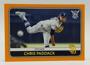 2020 Topps Big League Chris Paddack Orange #172 San Diego Padres 🔥🔥 - Bild 1 von 2