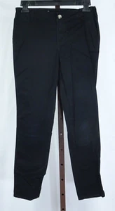 Girls Wonder Nation Black Straight Leg Casual Pants Size 12 - Picture 1 of 2