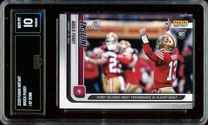 2022 Panini Instant NFL #193 SP /3099 PLAYOFF DEBUT ROOKIE Brock Purdy ~ GMA 10 - Picture 1 of 2