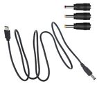 Type C USB C Male to 5.5x2.1mm Power Charge Cable for Router LED Light Fan