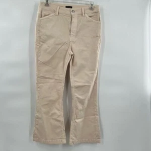Pantalón Massimo Dutti Crema 6 Corte Ajustado - Imagen 1 de 11