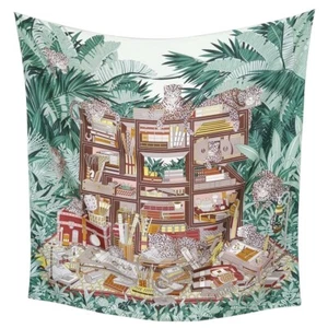 NEU 70 % Kaschmir & 30 % Seide Halstuch Schal Double Face Quadrat Tuch 65 x 65 cm Geschenk - Bild 1 von 11