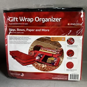 Wrapping Paper Bags Bows Storage organizer Container – 39x14x5" Rolls Underbed - Picture 1 of 13