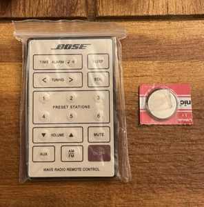 Bose Wave Funkfernbedienung AWR1-1W AWR1-2W AWR113 AWR131 AWR1W1 mit Akku - Bild 1 von 2