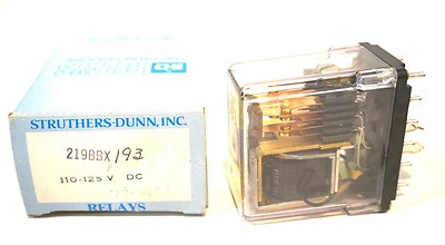 NEW STRUTHERS DUNN 219BBX193 RELAY 219BBX - Image 1 of 2