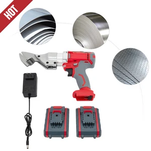 Cortadores de hojalata eléctricos, tijeras cortadoras de chapa herramienta eléctrica cortadora de alta resistencia 21V - Imagen 1 de 13