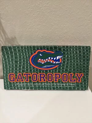 UNIVERSITY OF FLORIDA GATORS GATOROPOLY MONOPOLY GAMES BUNDLE LOT OF 2 FREE SHIP - Image 1 of 4
