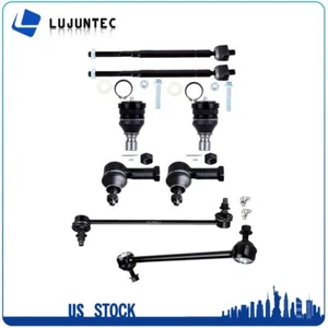 All 8Pcs Front Lower Ball Joint Sway Bar Suspension Kit For 1999-2003 Mitsubishi - Foto 1 di 2