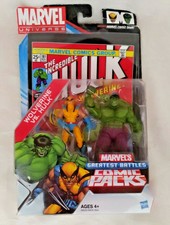 Marvel Universe ~ WOLVERINE vs HULK Action Figure Set - Greatest Battles #181