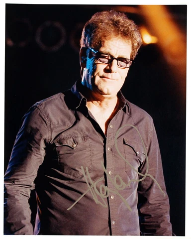 HUEY LEWIS Hand Signed 11x14" Photograph - JSA COA - UACC #RD289 Cover