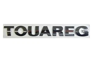 Inscripción original VW Touareg emblema logotipo cromo autoadhesivo 7L6853687 739 - Imagen 1 de 1