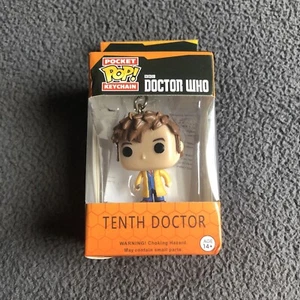 Funko Pocket Pop Doctor Who Tenth Doctor Keychain Collectible Figurine NIB - Picture 1 of 6