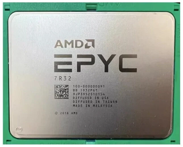 AMD EPYC 7R32 Unlocked 48 Core 96 Thread Up to 3.3GHz SP3 Socket CPU Processor - Image 1 of 1