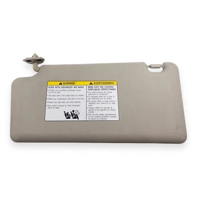 Parasol lado izquierdo Nissan Rogue 2008-2013 conductor vinilo beige Foto 1 de 4