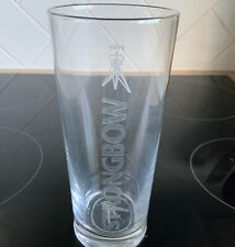 8 x Vintage Strongbow Cider Pint Glass Circa 2000 Etched Embossed Nucleated New