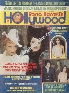 LUCILLE BALL & BEA ARTHUR - HOLLYWOOD MAGAZINE - MAR 1974 - Picture 1 of 1