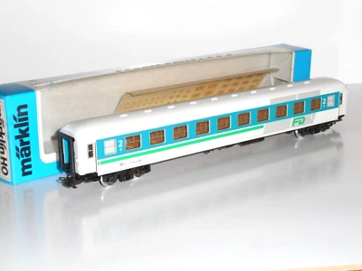 Marklin 4221 DB Intercity carriage. Excellent cond. For 3 Rail AC. HO scale.Box - Image 1 of 4