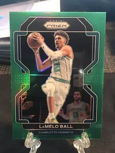 LaMelo Ball ~ 2021-22 Panini Prizm ~ Green Prizm - Picture 1 of 2