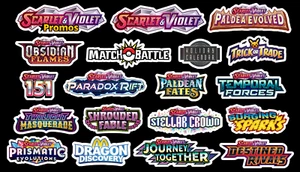 Pokemon TCG - Scarlet & Violet - Binder Stickers - READ DESCRIPTION - Picture 1 of 23