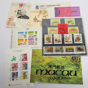 PORTUGAL MACAU 1990 Complete Year Pack Full Sets MNH Stamps/ Lunar Year Horse - Picture 1 of 10