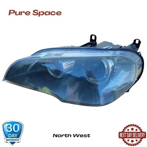 BMW X5 E70 07-14 LEFT PASSENGER SIDE N/S FRONT HEADLIGHT 7158931 - Picture 1 of 15