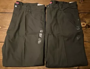 (2) Wrangler Workwear Relaxed Fit Technician Pants Size 42 x 32 - Picture 1 of 4