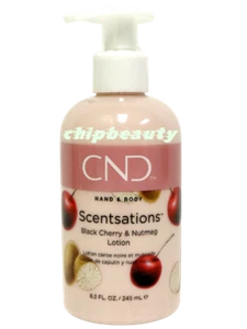 CND Lotion Scentsations Hand and Body 8.5fl.oz #14121- Black Cherry & Nutmeg - Picture 1 of 1