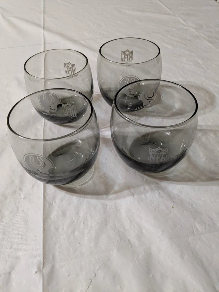 Vasos ahumados Baltimore Colts vintage (4) Foto 1 de 1