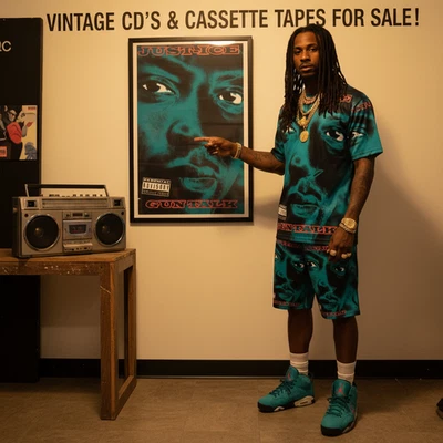 •JUST-ICE ~ GUN TALK• (1993 OG PRESSING) (CASSETTE TAPE) - Image 1 of 4