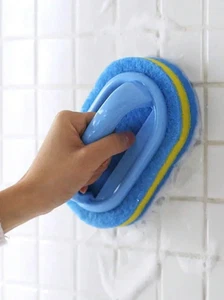 1PC Cleaning Sponge Brush for Ceramic Tiles – Kitchen & Bathroom Tool Handy - Picture 1 of 11