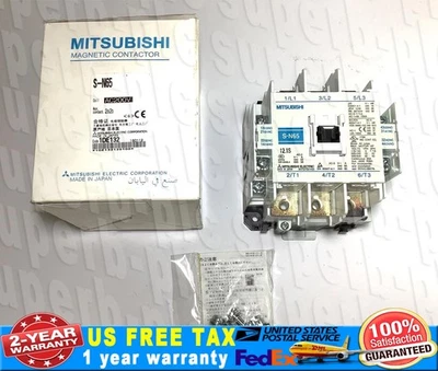 MAGNETIC CONTACT S-N65 AC200V MITSUBISHI FOR OTC WELDING M/C US Free TAX - Image 1 of 4