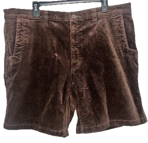 Mountain Khakis Shorts Classic Fit Casual Brown Size 40 Cottonwood Cord 40 X 8.5 - Picture 1 of 8