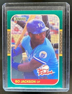 1987 Donruss The Rookies Бо Джексон дебютант RC #14 Royals - Изображение 1 из 2