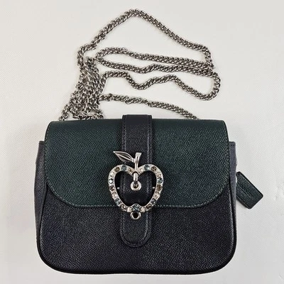 Bandolera Coach Cuero Gemma Apple Hebilla C6797 Verde Bosque Medianoche Azul Marino Foto 1 de 4