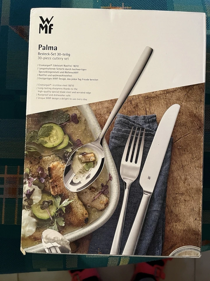 WMF Besteck Palma 30-teilig, Edelstahl Rostfrei, Spülmaschinenfest - Bild 1 von 1