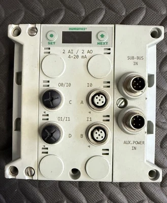 NUMATICS 240-215 2 IN / 2 OUT 4-24mA ANALOG G3 SERIES - Image 1 of 4