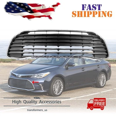 Parrilla inferior del parachoques delantero con bisel cromado para Toyota Avalon 2016 2017 2018 Foto 1 de 4
